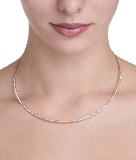 COLLANA COLLEZIONE BARBARELLA ORO 18KT - DIAMANTI BIANCHI