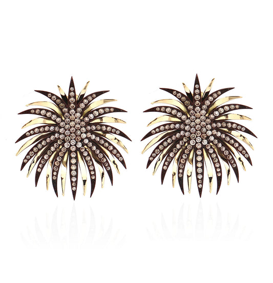 FUOCHI D'ARTIFICIO - ORO 18KT - MARRONE