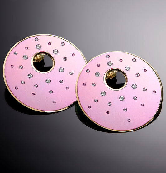 "DISCO" - ORO 18KT - ZAFFIRI - GRANDI