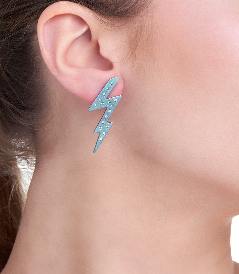 FULMINI - ORO 18KT - ZAFFIRI - PICCOLI