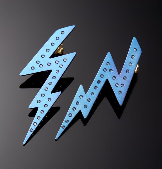 FULMINI - ORO 18KT - ZAFFIRI