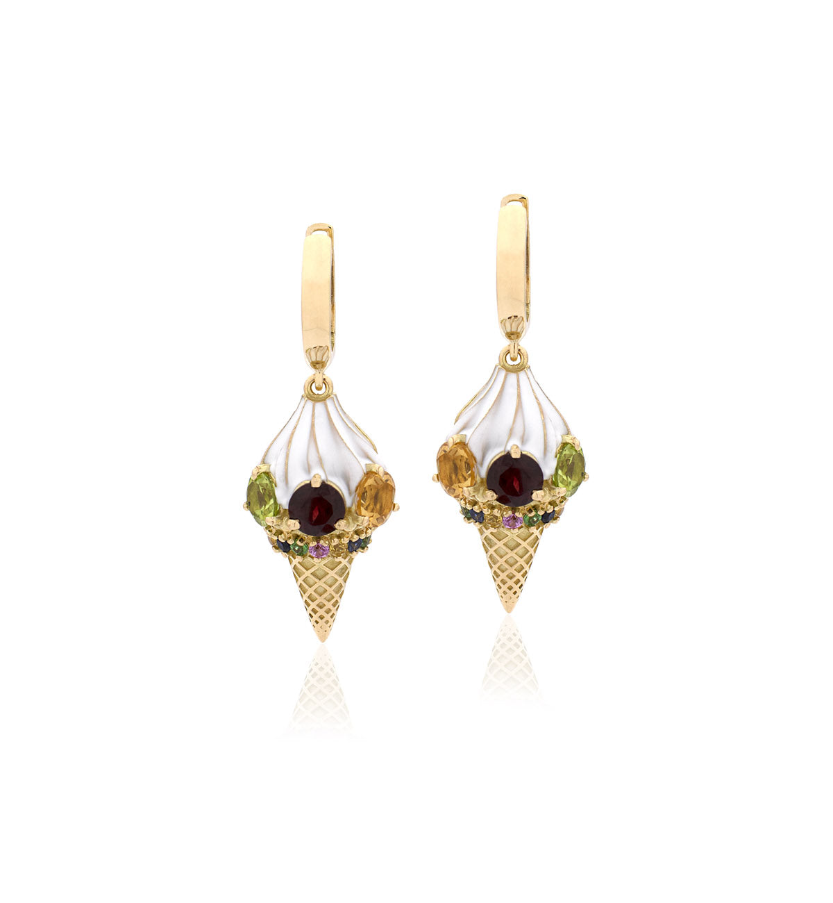 "GELATO" - 18KT YELLOW GOLD - EARRINGS