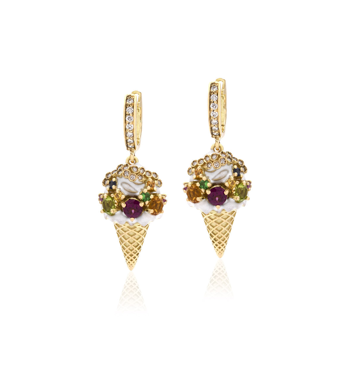 "GELATO" - 18KT YELLOW GOLD - EARRINGS