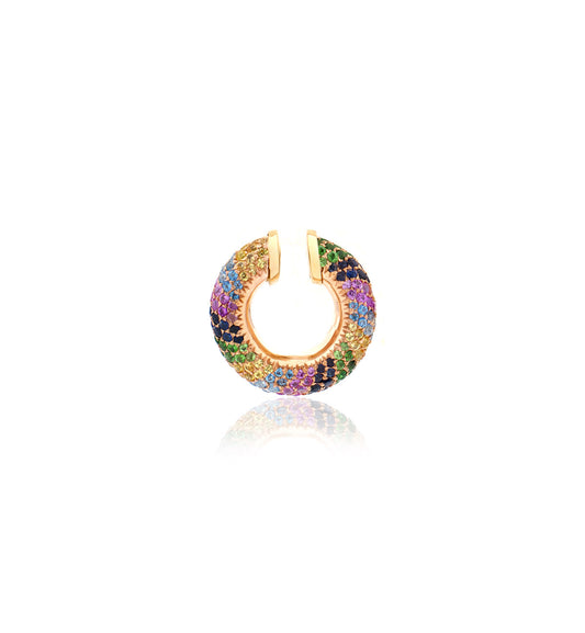 "MARJ" - EAR CUFFS - ORO 18KT - MULTICOLORE