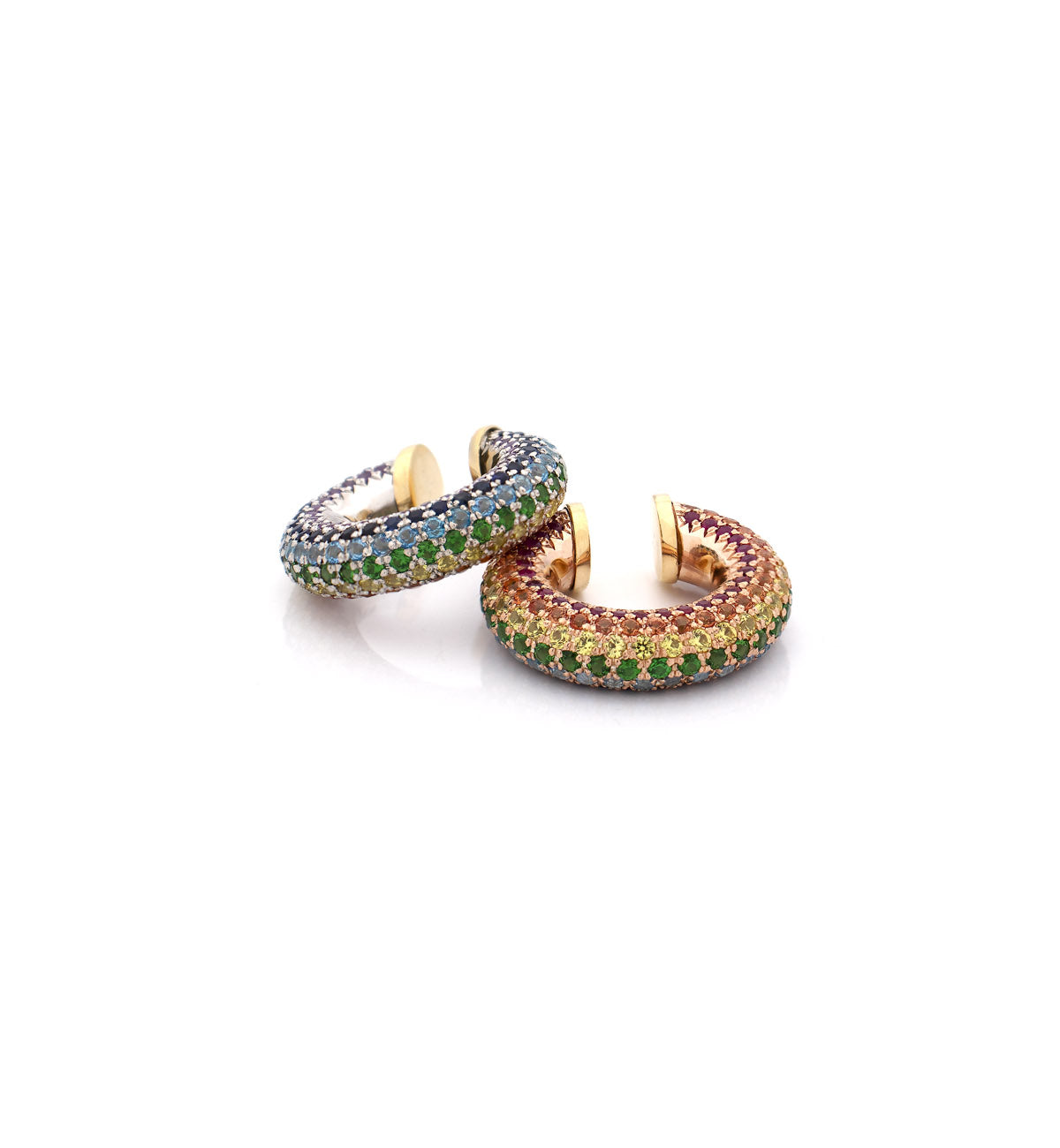 "MARJ" - EAR CUFFS - ORO 18KT - ARCOBALENO