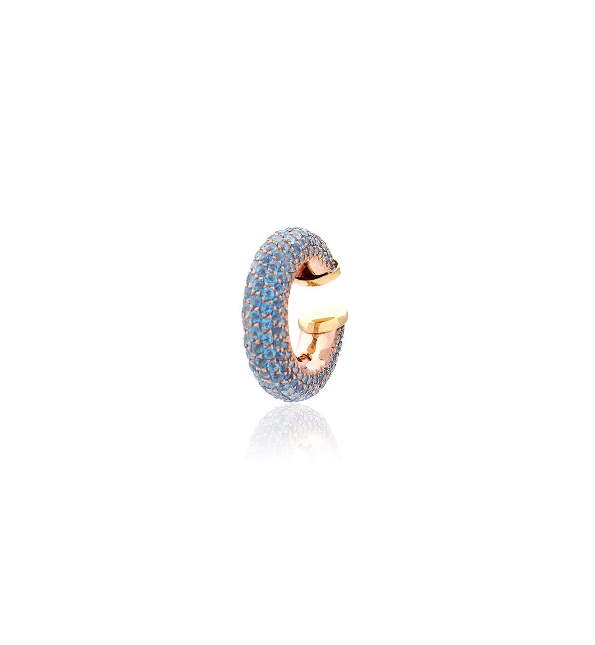 "MARJ" - EAR CUFFS - 18KT GOLD - TOPAZ