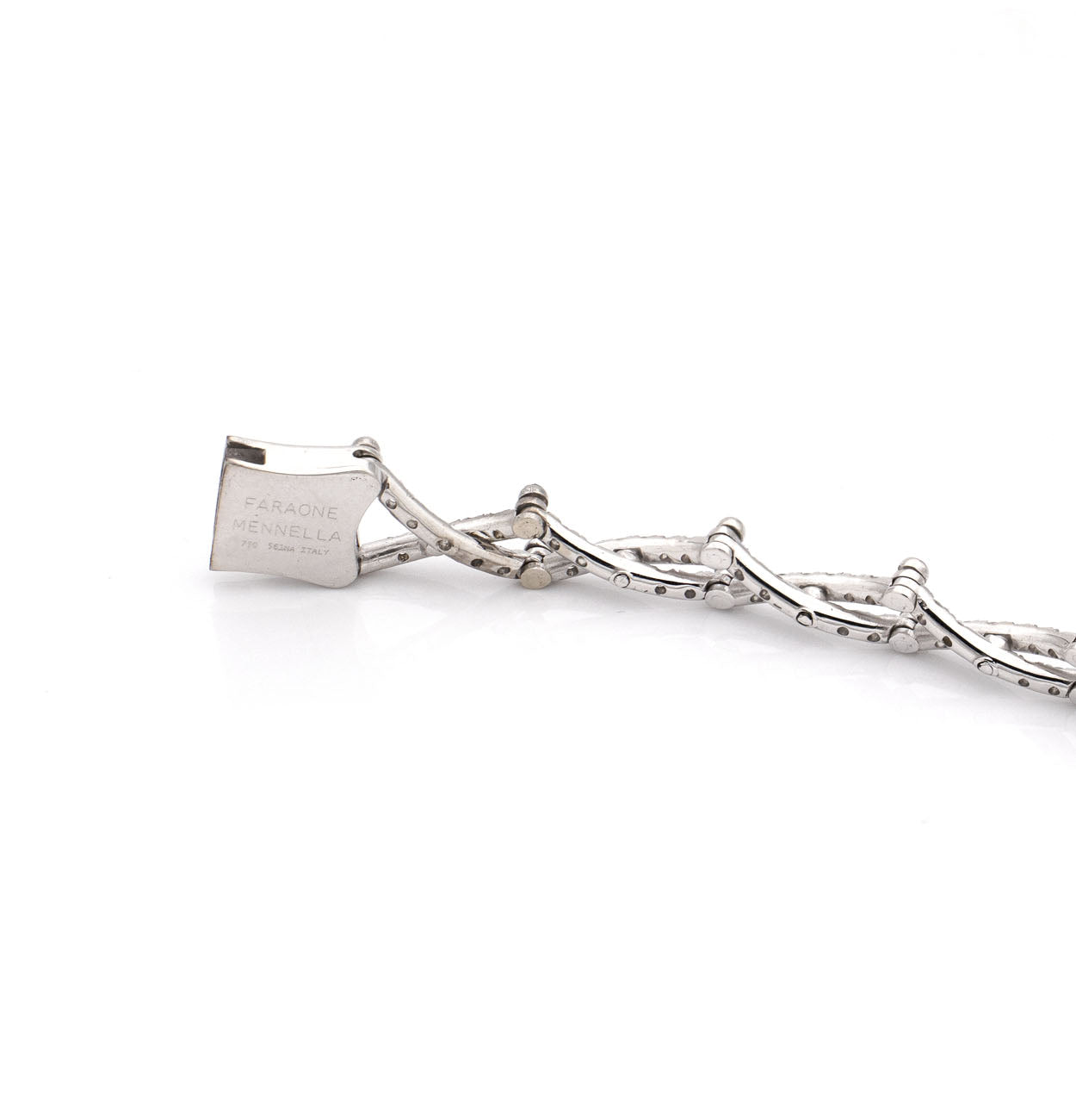 "EMBRACE OF LIGHT" - 18KT WHITE GOLD AND WHITE DIAMONDS