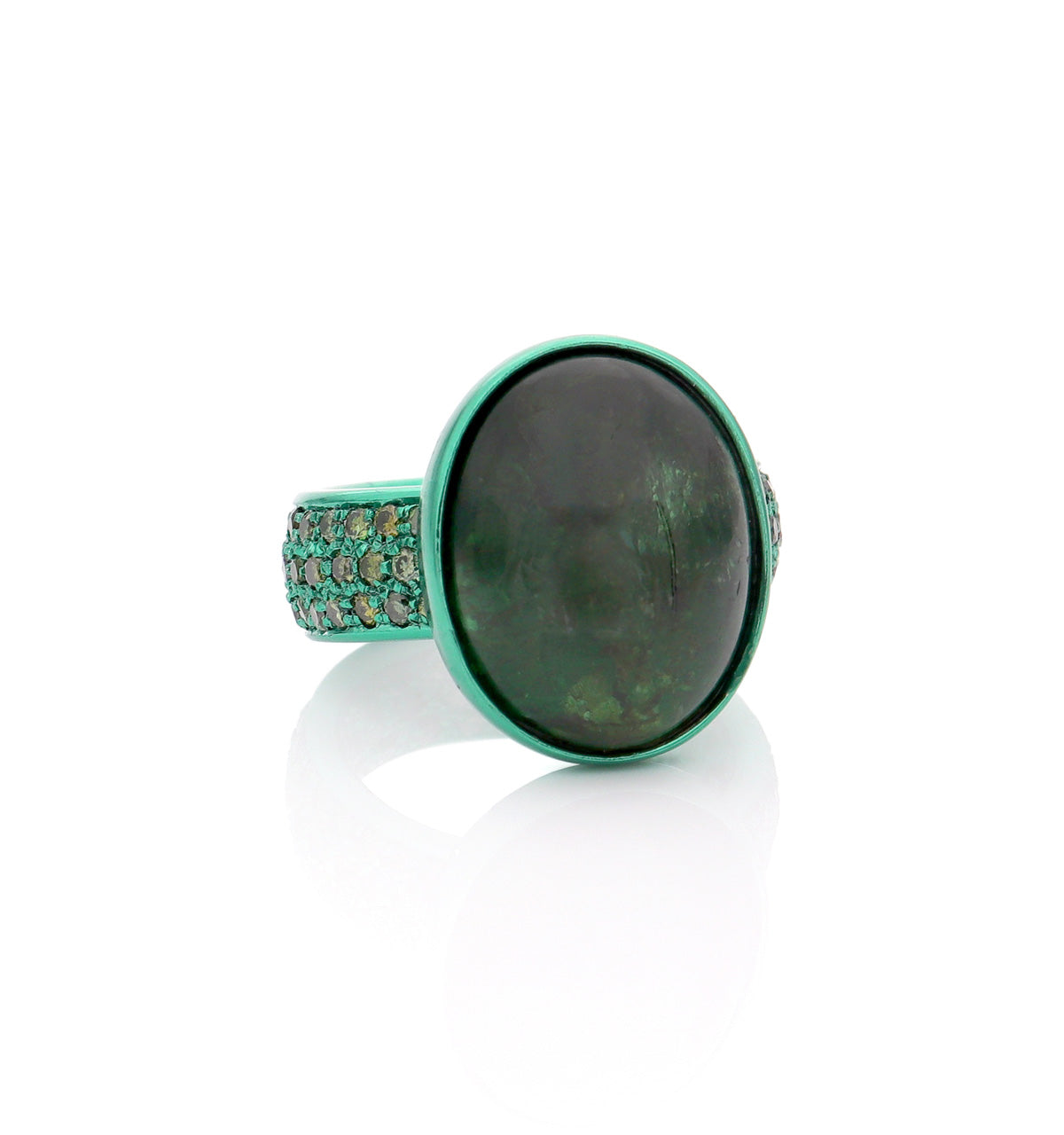 "GREEN THERAPY" - 18KT GOLD