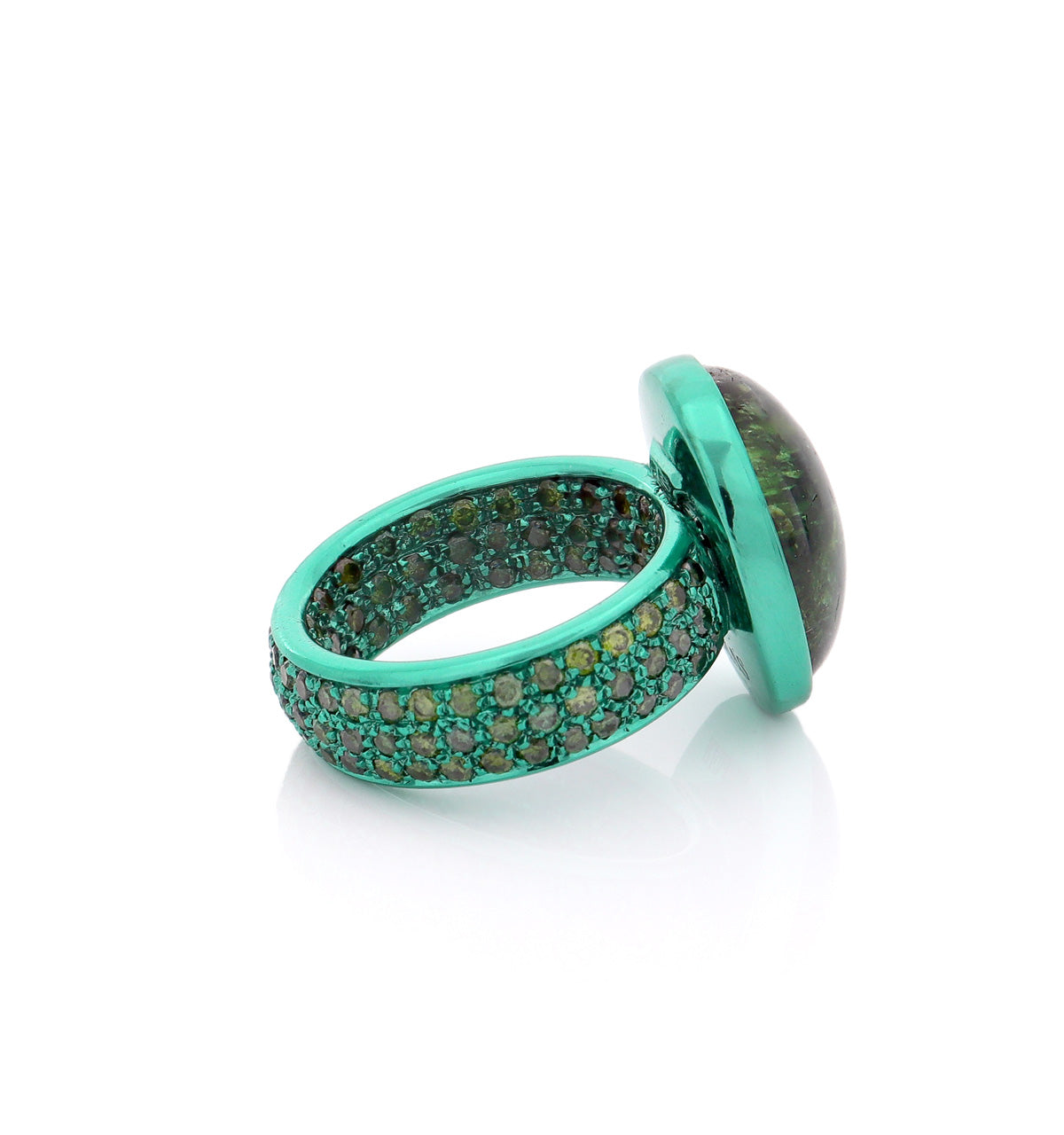 "GREEN THERAPY" - 18KT GOLD