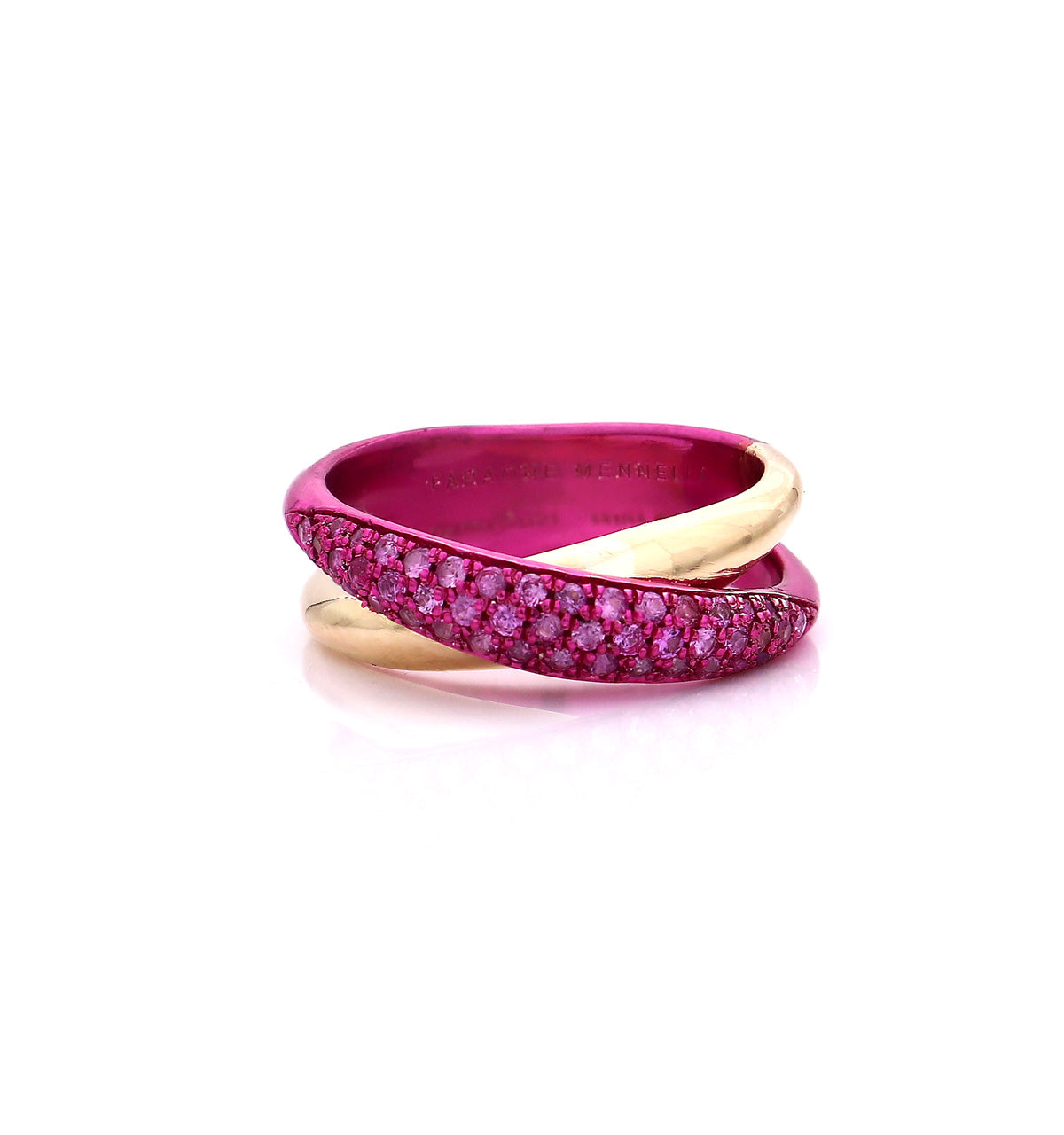 "MARGAUX" - 18KT GOLD - PINK SAPPHIRES