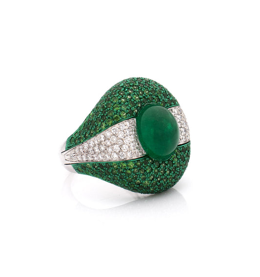 "JAW BREAKER" - ORO BIANCO 18KT