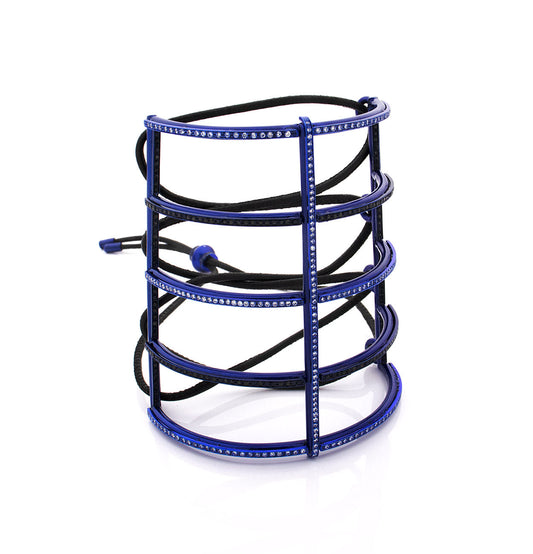 "GABBIA" - 18KT GOLD - BRACELET - BLUE