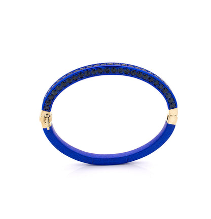 "HUSBAND'S CUFF" - ORO 18KT - BLU