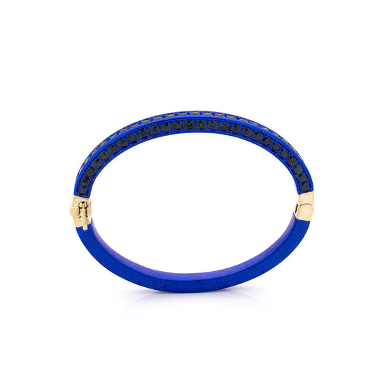 "HUSBAND'S CUFF" - ORO 18KT - BLU
