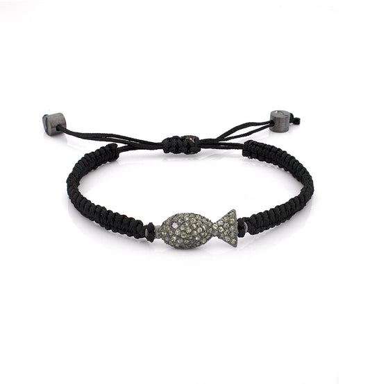 "PESCIOLINI" - STERLING SILVER AND GREY SAPPHIRES - BRACELET