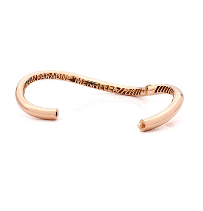 COLLEZIONE "WAVE" - BRACCIALE - ORO ROSA 18KT