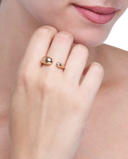 DROP COLLECTION RING - 18KT GOLD