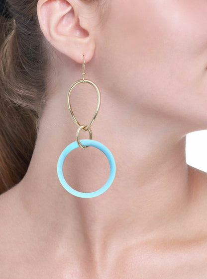 COLLEZIONE STELLA - ORO 18KT - LINK TURCHESE GRANDI