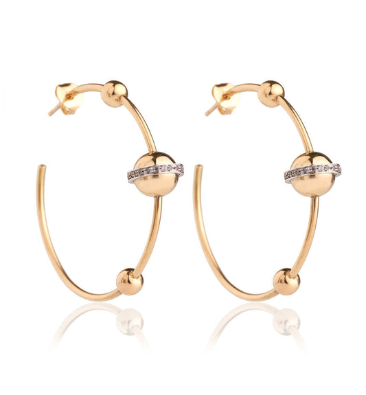 ORECCHINI COLLEZIONE BARBARELLA ORO 18KT - GRANDI