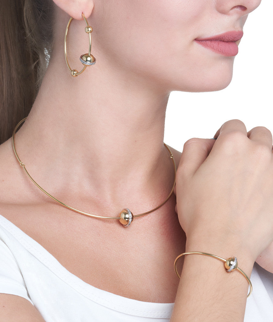 ORECCHINI COLLEZIONE BARBARELLA ORO 18KT - GRANDI