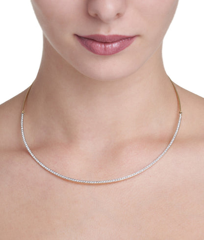 COLLANA COLLEZIONE BARBARELLA ORO 18KT - DIAMANTI BIANCHI