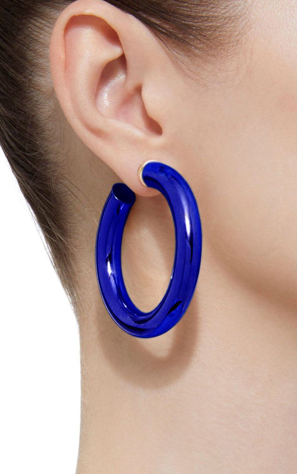 BARBARELLA COLLECTION - 18KT GOLD - STERLING SILVER - EX-MEDIUM - COBALT BLUE