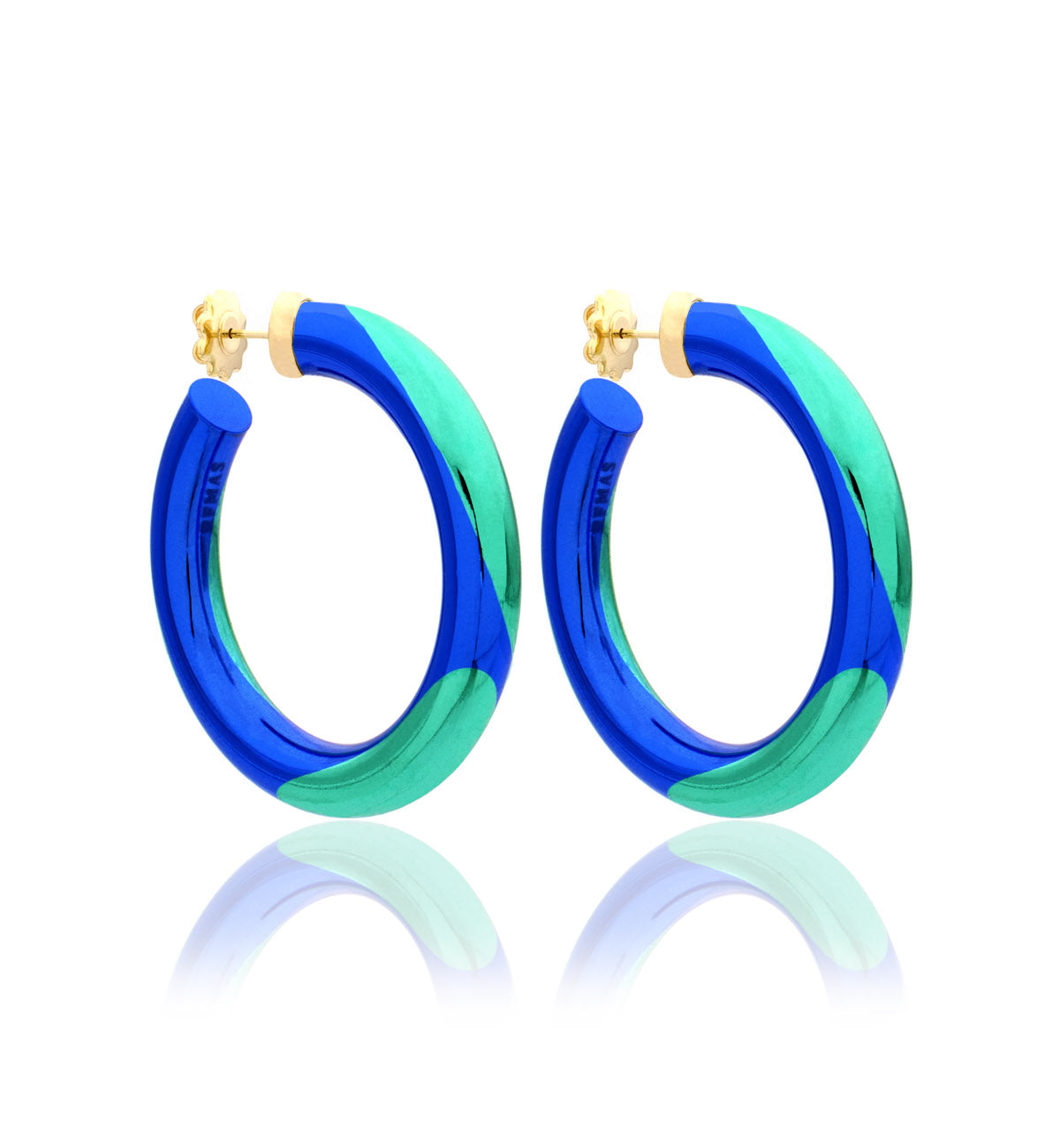 BARBARELLA COLLECTION - 18KT GOLD - STERLING SILVER - EX-MEDIUM - BICOLOR