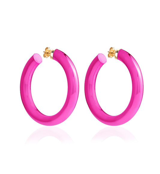 BARBARELLA COLLECTION - 18KT GOLD - STERLING SILVER - EX-MEDIUM - PINK