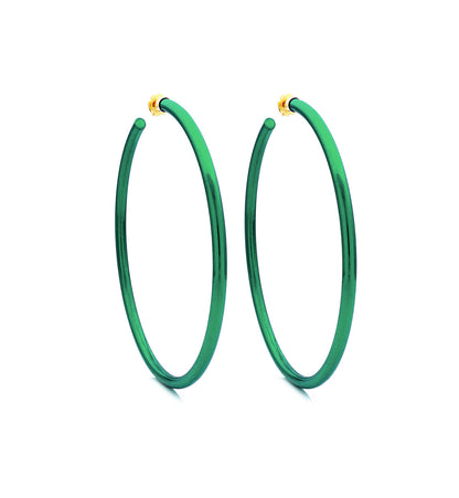 COLLEZIONE BARBARELLA - ORO 18KT - ARGENTO - GRANDE - VERDE