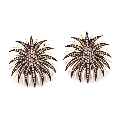 FUOCHI D'ARTIFICIO - ORO 18KT - MARRONE