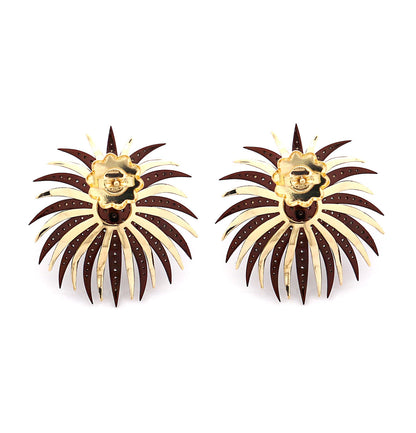 FUOCHI D'ARTIFICIO - ORO 18KT - MARRONE