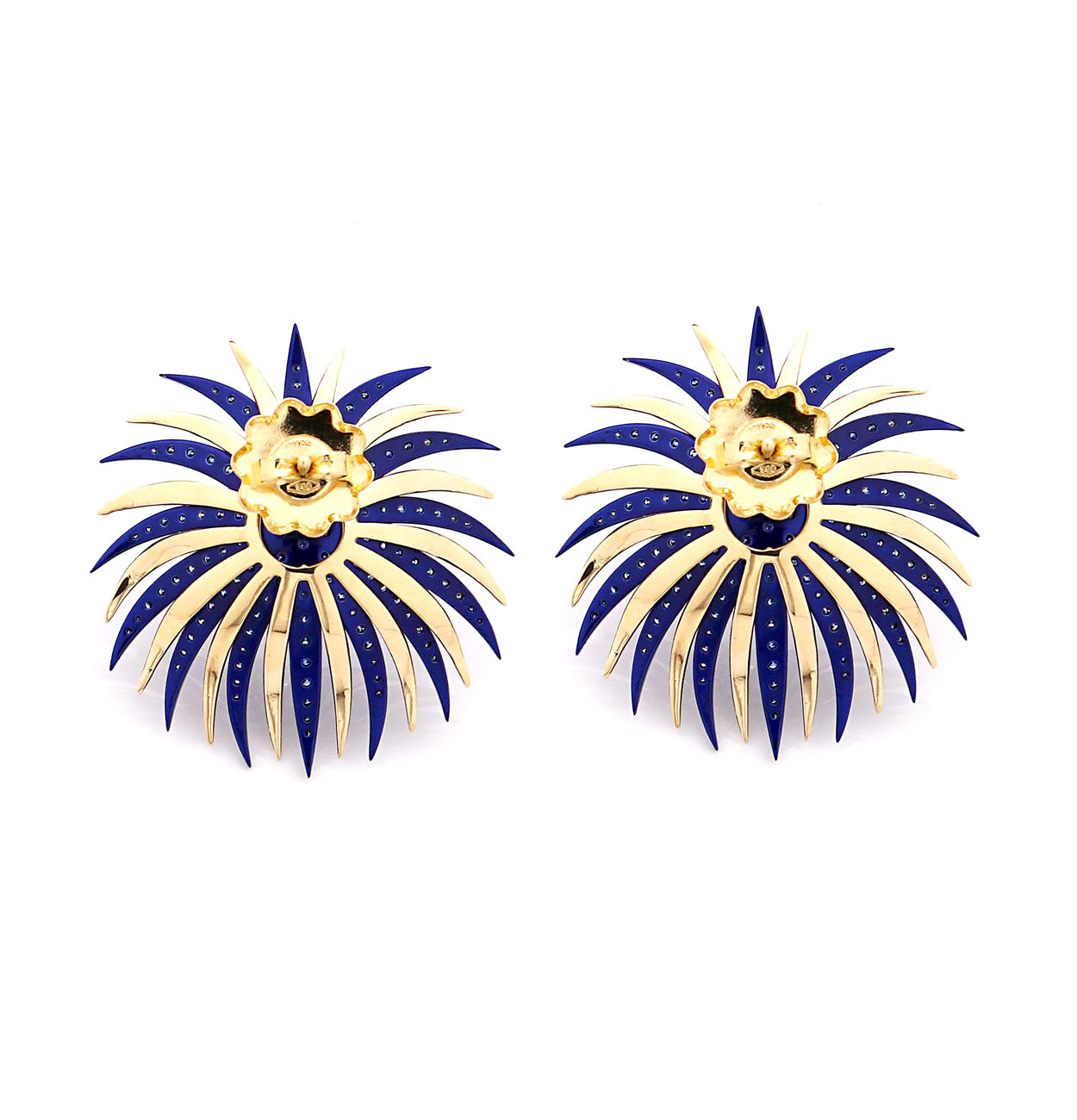 FIREWORKS - 18KT GOLD - BLUE