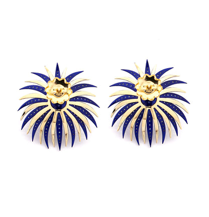 FUOCHI D'ARTIFICIO - ORO 18KT - BLU
