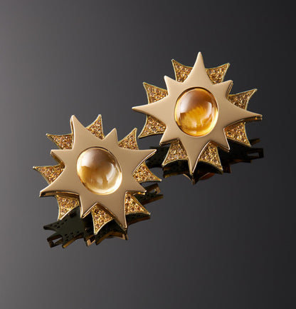 MECCANICA - 18KT ORO - CITRINO