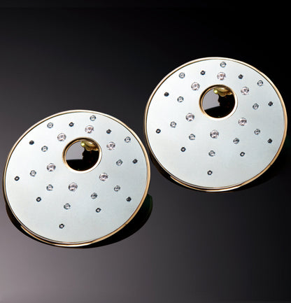 "DISCO" - ORO 18KT - ZAFFIRI - GRANDI