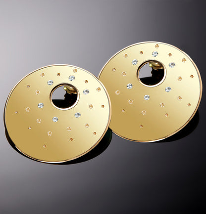 "DISCO" - ORO 18KT - ZAFFIRI - GRANDI