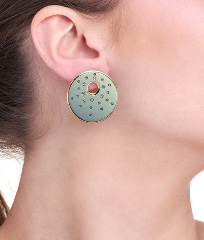 "DISCO" - ORO 18KT - ZAFFIRI - PICCOLI