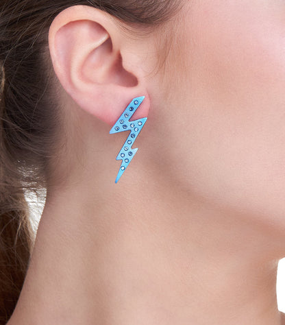 FULMINI - ORO 18KT - ZAFFIRI - PICCOLI