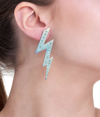 FULMINI - ORO 18KT - ZAFFIRI