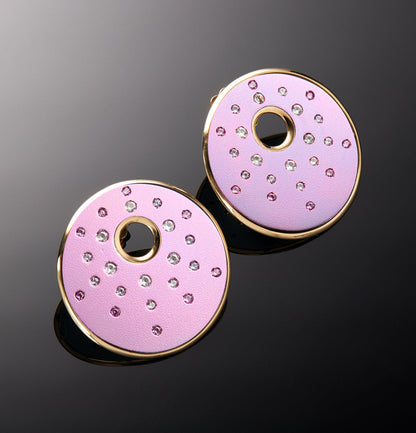 "DISCO" - ORO 18KT - ZAFFIRI - PICCOLI