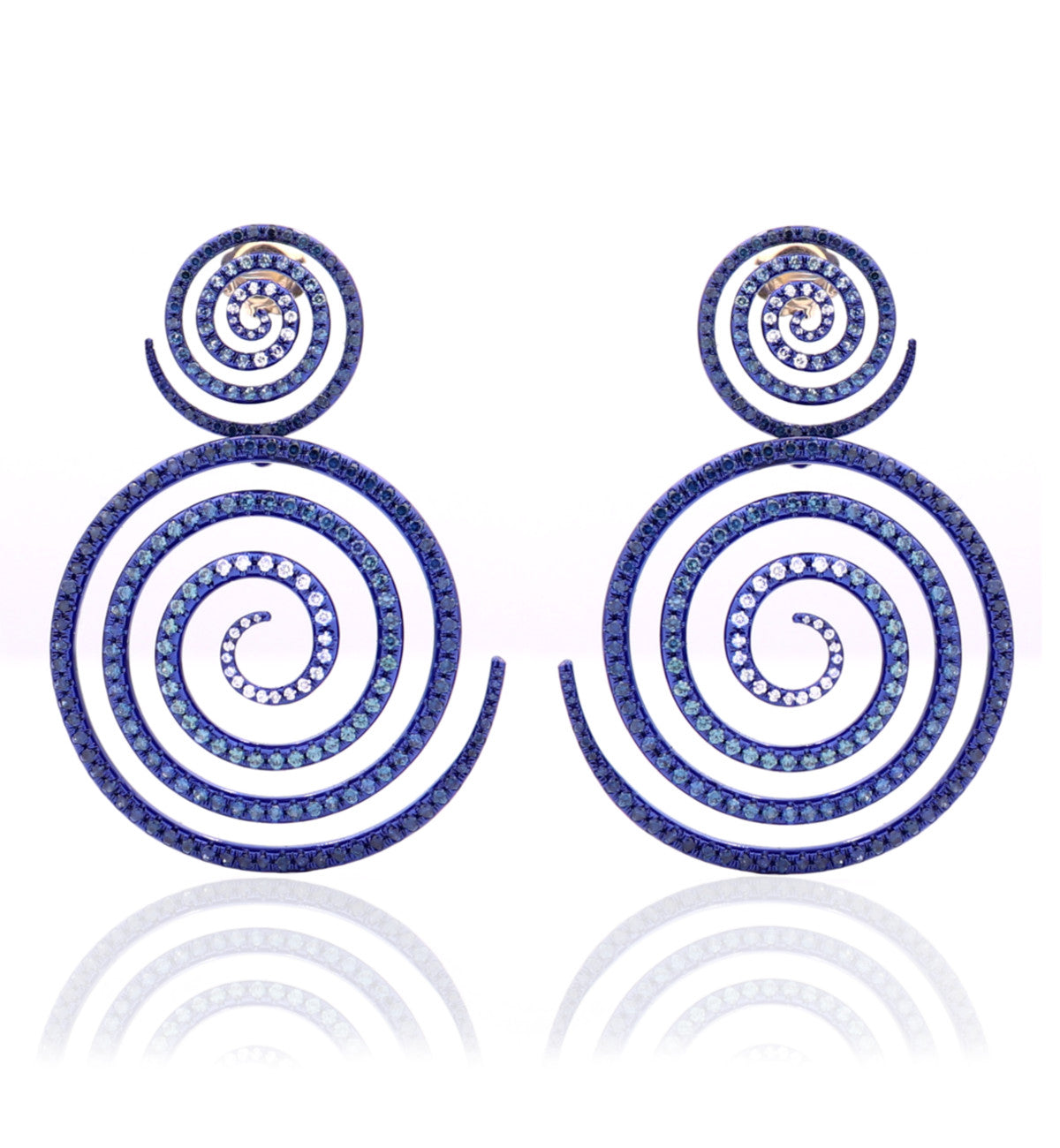 "CALEIDOSCOPIO DI SPERANZA" - ORO 18KT - ZAFFIRI AZZURRI