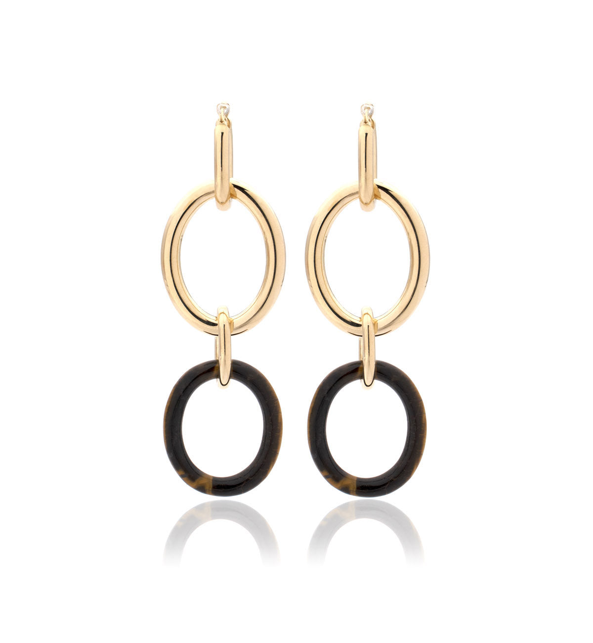 MAMA COLLECTION 18KT YELLOW GOLD - TIGER EYE