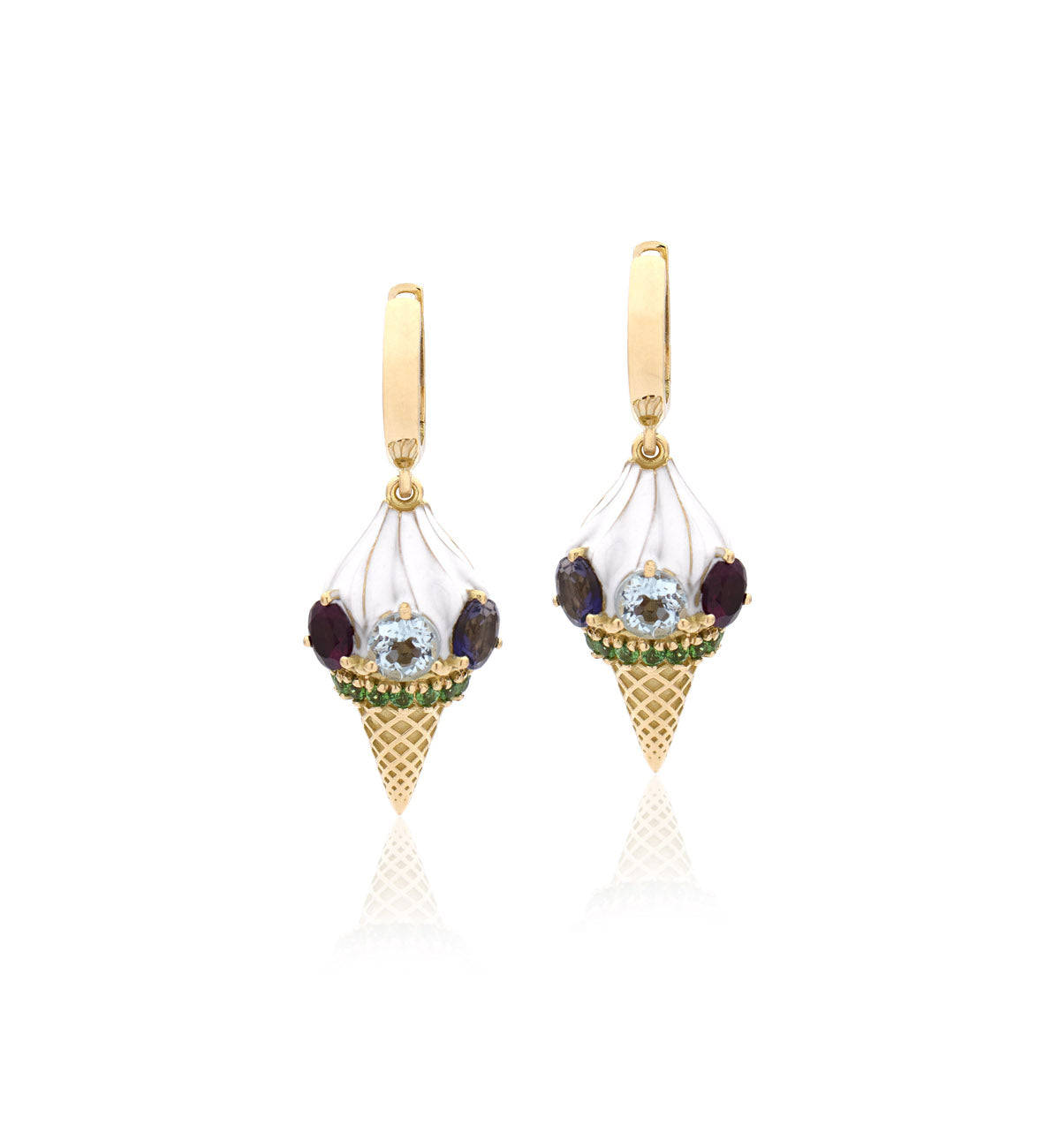 "GELATO" - 18KT YELLOW GOLD - EARRINGS