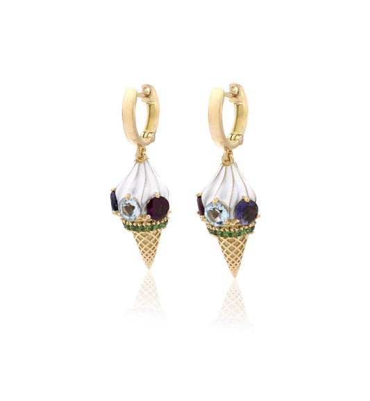 "GELATO" - 18KT YELLOW GOLD - EARRINGS
