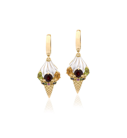 "GELATO" - 18KT YELLOW GOLD - EARRINGS