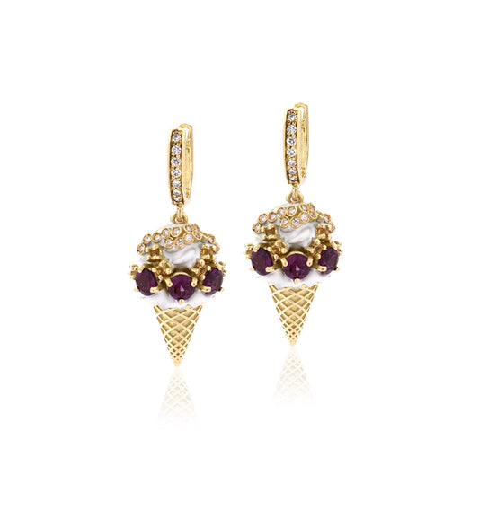 "GELATO" - 18KT YELLOW GOLD - EARRINGS