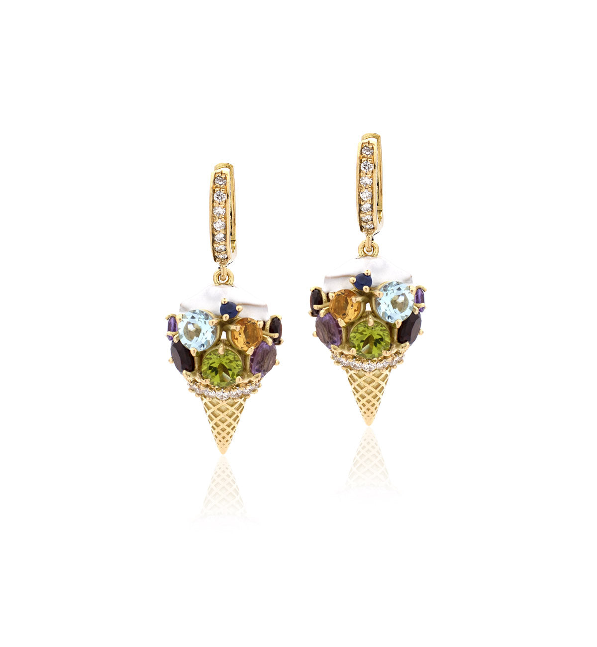 "GELATO" - 18KT YELLOW GOLD - EARRINGS