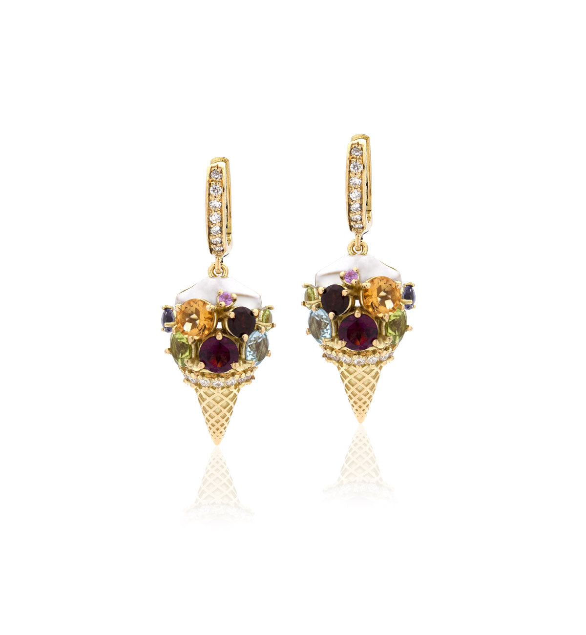 "GELATO" - 18KT YELLOW GOLD - EARRINGS