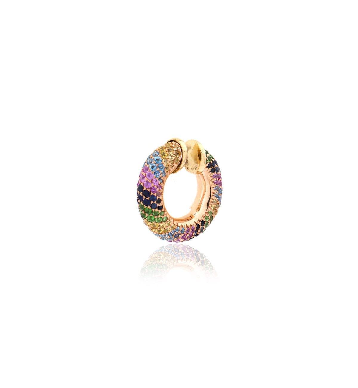 "MARJ" - EAR CUFFS - ORO 18KT - MULTICOLORE
