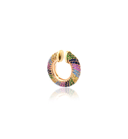 "MARJ" - EAR CUFFS - ORO 18KT - MULTICOLORE